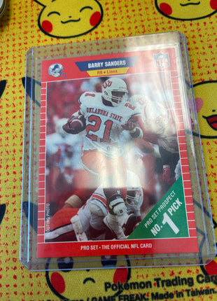 Barry Sanders #494 - 1989 Pro Set Football NM