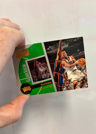 Allen Iverson Game View /100 2001-02 Stadium Club NM