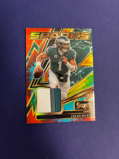 Jalen Hurts 2020 Spectra RPA 3-Color Patch /99 NM