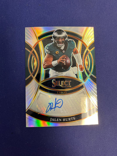 Jalen Hurts AUTO Refractor 2025 Select NM