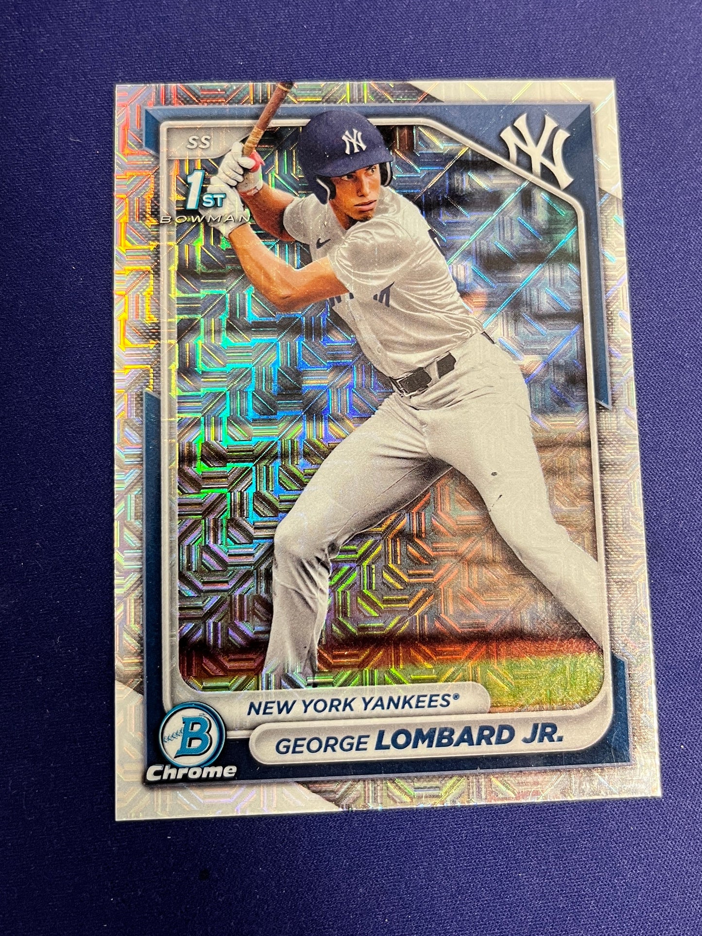 George Lombard Jr. [Mojo] #BCP-79 - 2024 Bowman Chrome Prospects Baseball NM