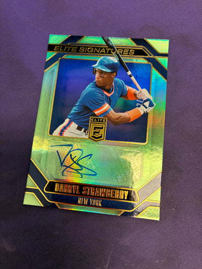 Darryl Strawberry 2026 Elite Green AUTO /49 NM