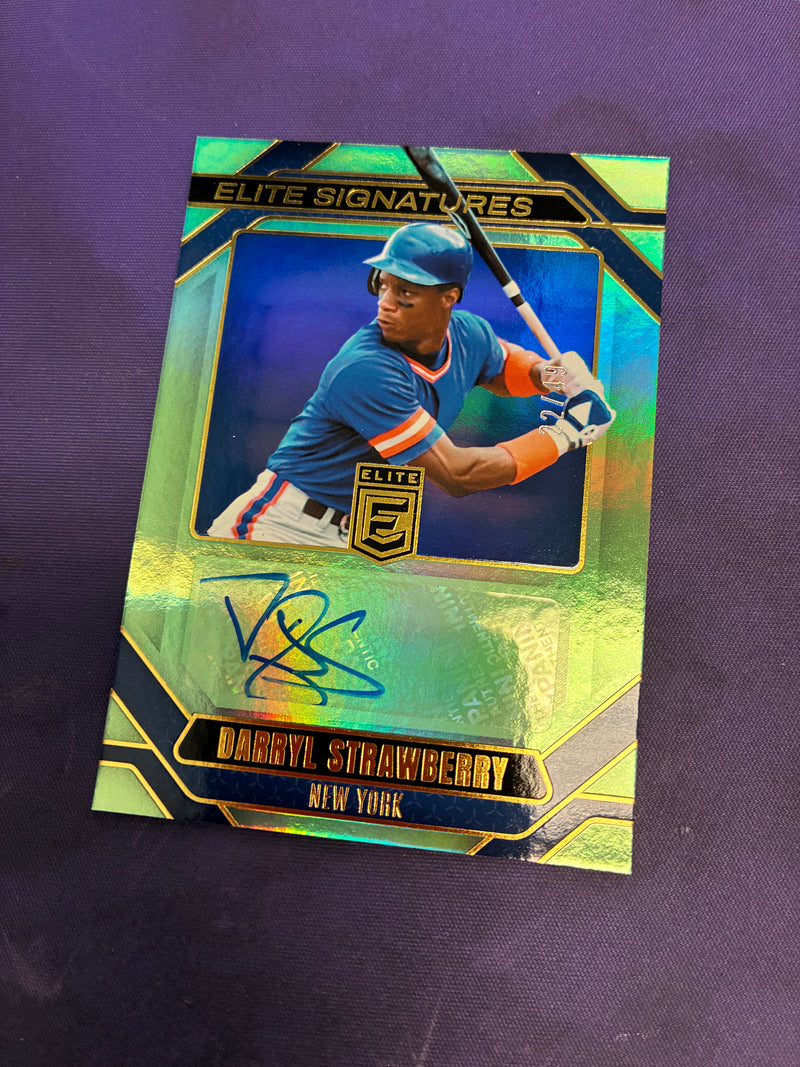 Darryl Strawberry 2026 Elite Green AUTO /49 NM