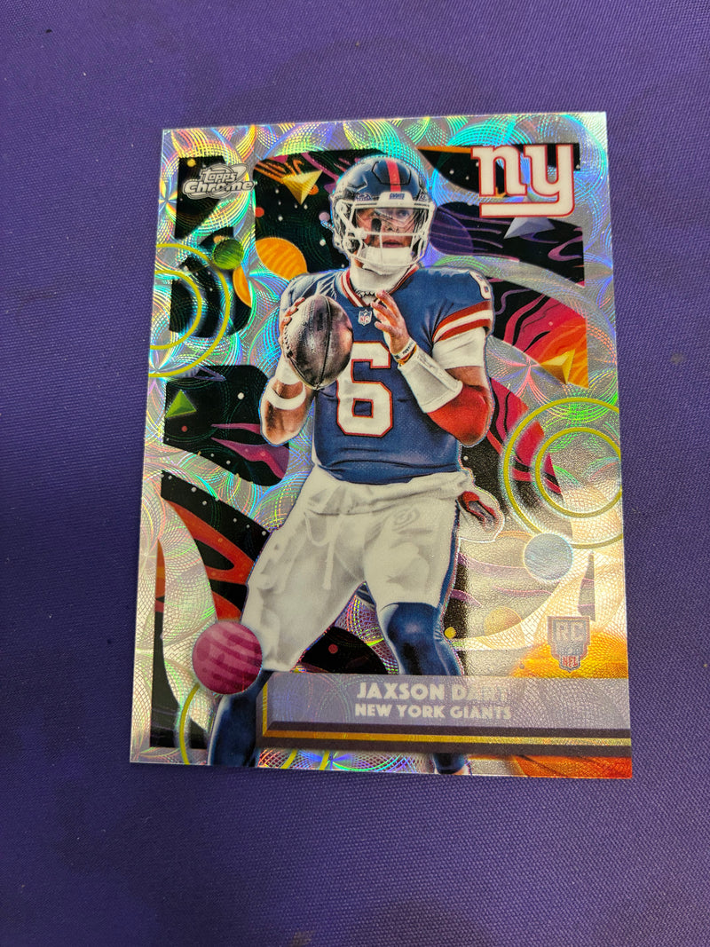 Jaxson Dart Nucleus Refractor RC #174 2025 Topps Cosmic Chrome NM