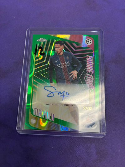 Mayulu Green Refractor AUTO /99 2026 Topps NM