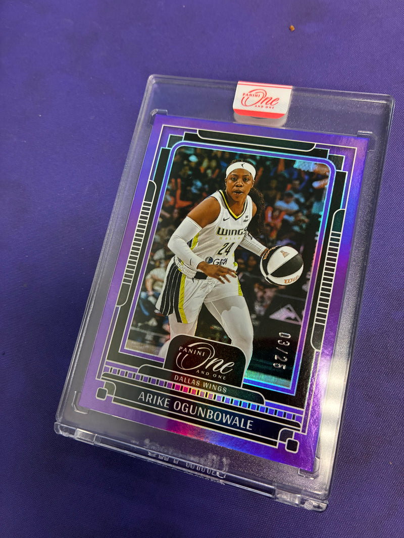 Arike Ogunbowale [Purple] #73 - 2025 Panini One And One WNBA Basketball NM