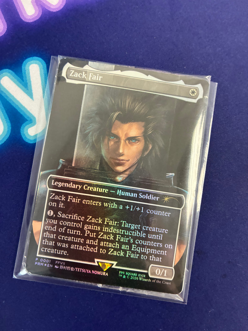 Zack Fair 0001 FFVII Promo LP
