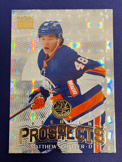 Matthew Schaefer Premium Prospects PP-4 2025-26 UD SkyBox Metal Universe NM