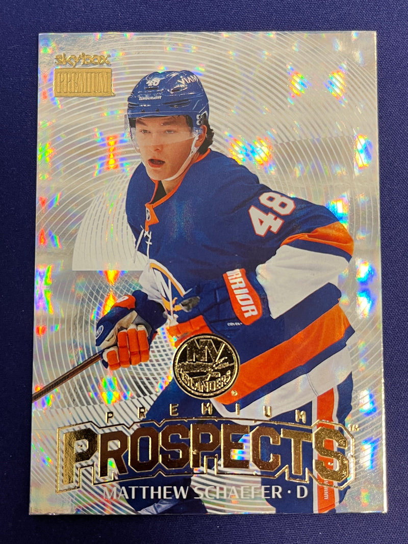 Matthew Schaefer Premium Prospects PP-4 2025-26 UD SkyBox Metal Universe NM
