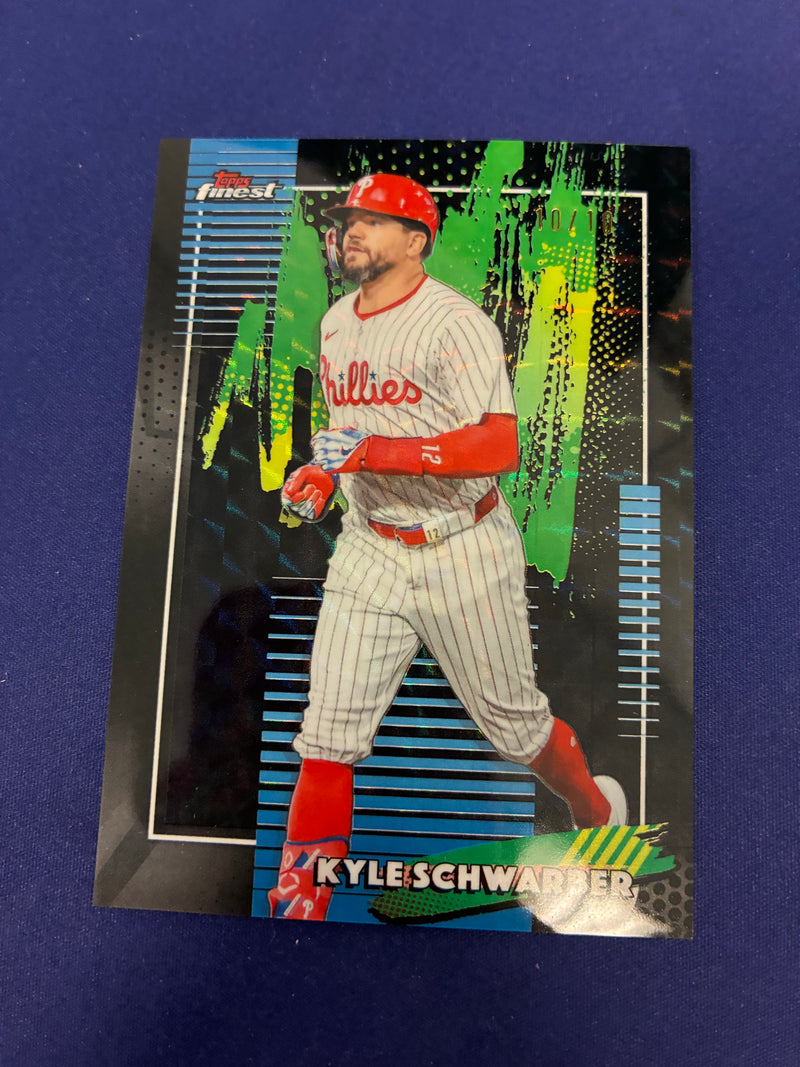 Kyle Schwarber [Black X-Fractor] #91 - 2026 Topps Finest Baseball NM