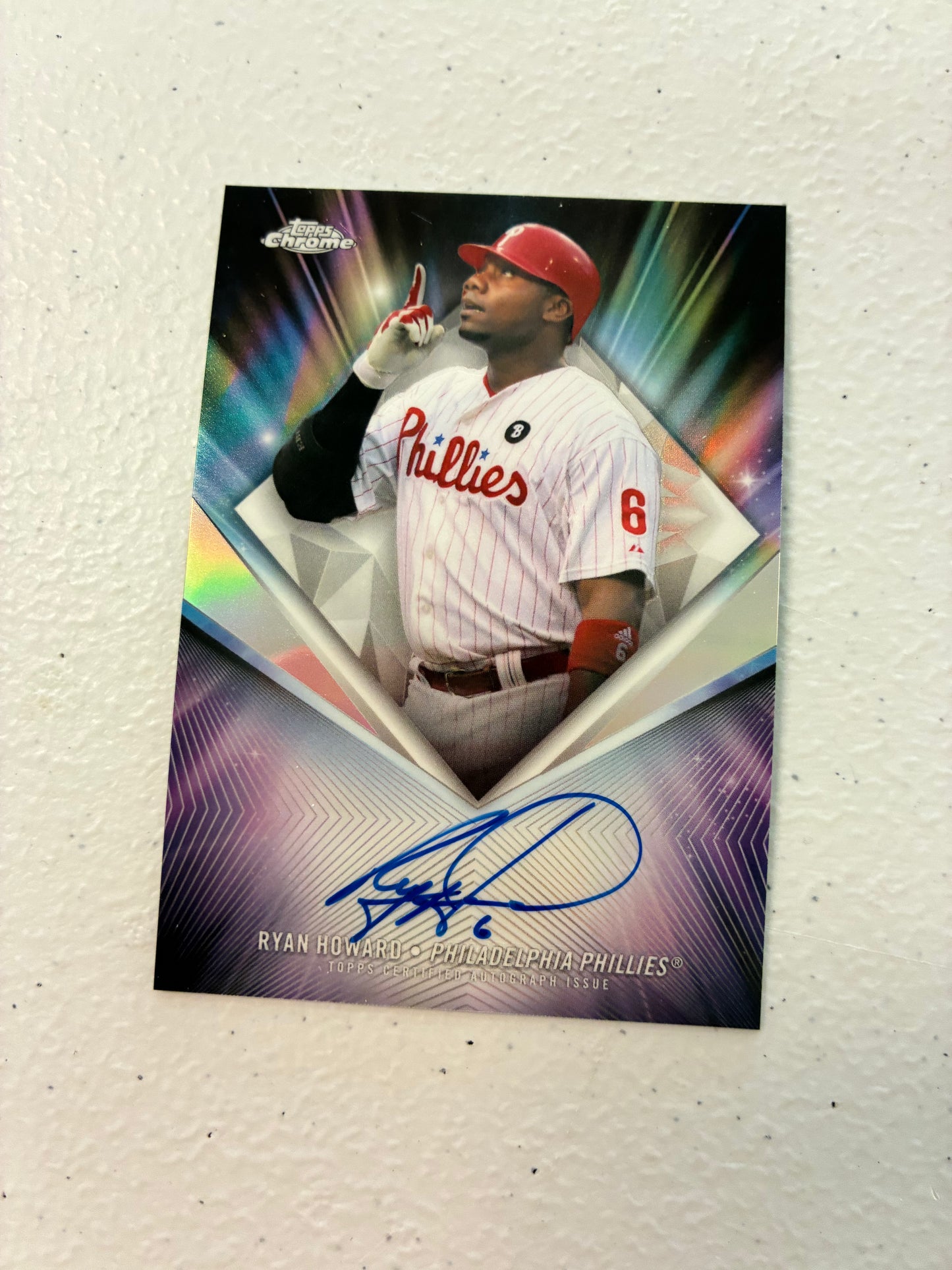 Ryan Howard AUTO 2026 Topps NM