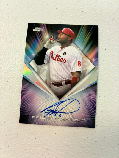 Ryan Howard AUTO 2026 Topps NM