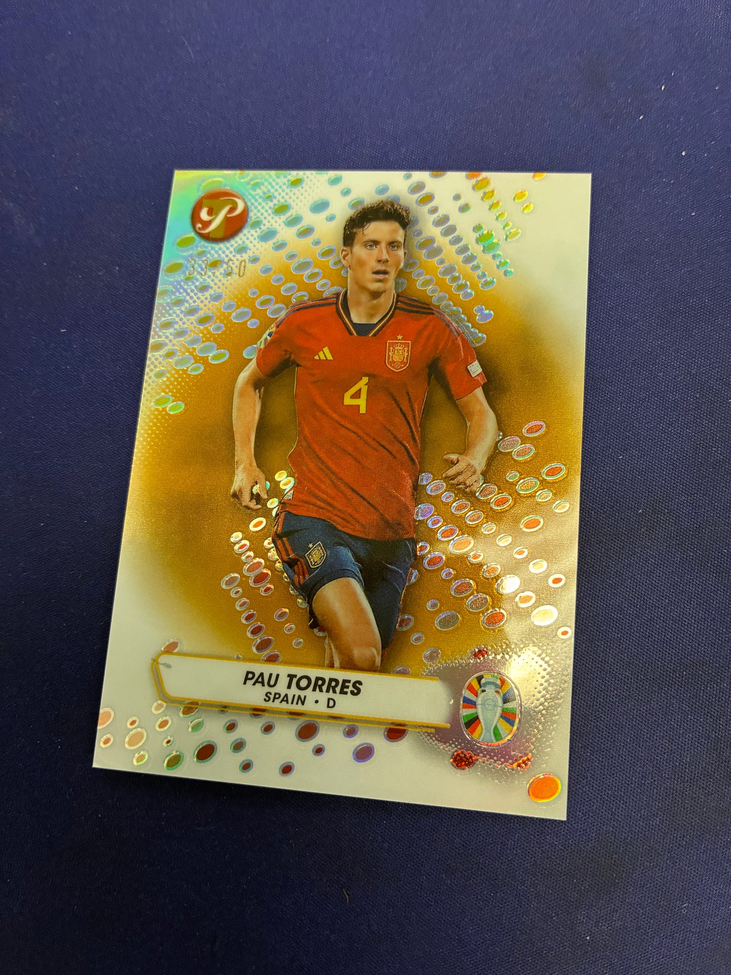 Pau Torres Gold /50 2023-24 Topps Pristine NM