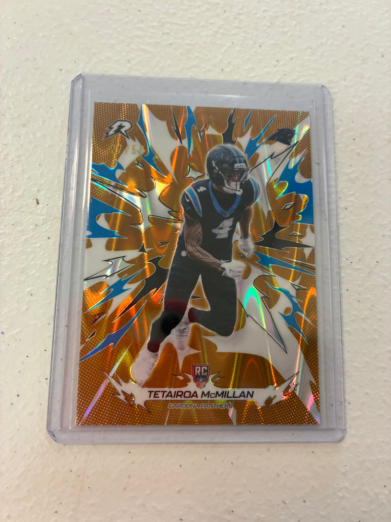 Tetairoa McMillian /50 Gold RC 2025 Topps Resurgence NM