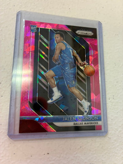 Jalen Brunson Pink Ice RC 2018-19 Prizm NM