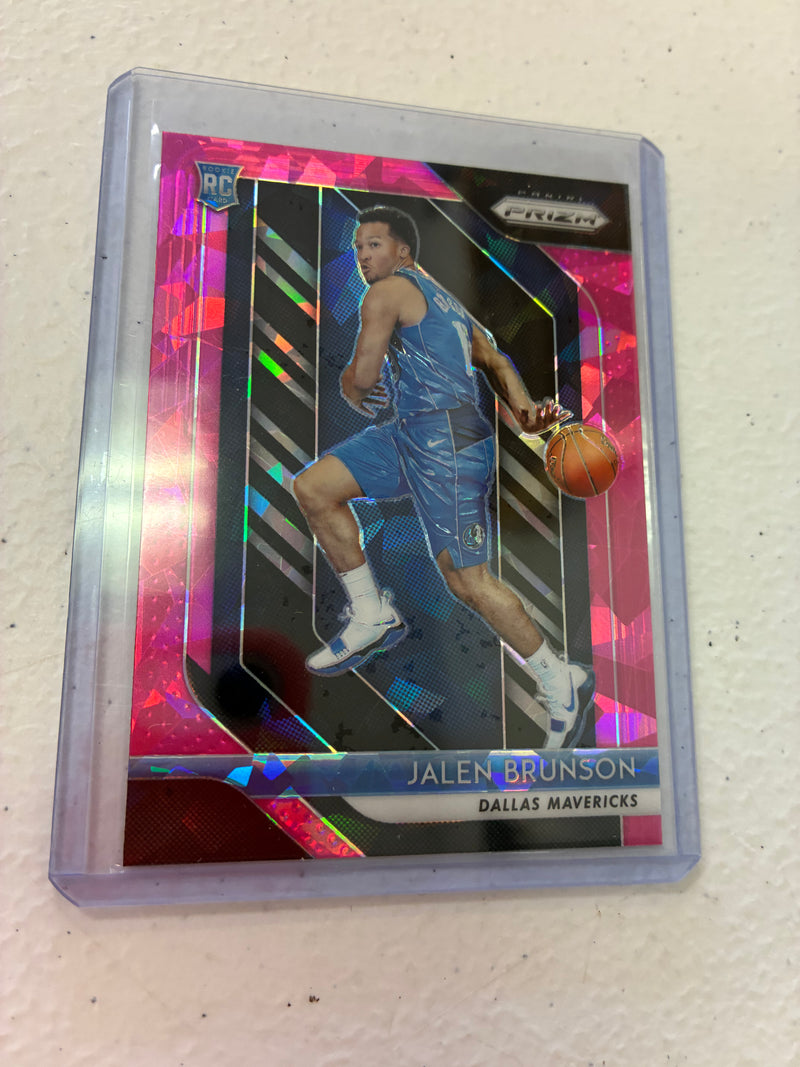 Jalen Brunson Pink Ice RC 2018-19 Prizm NM