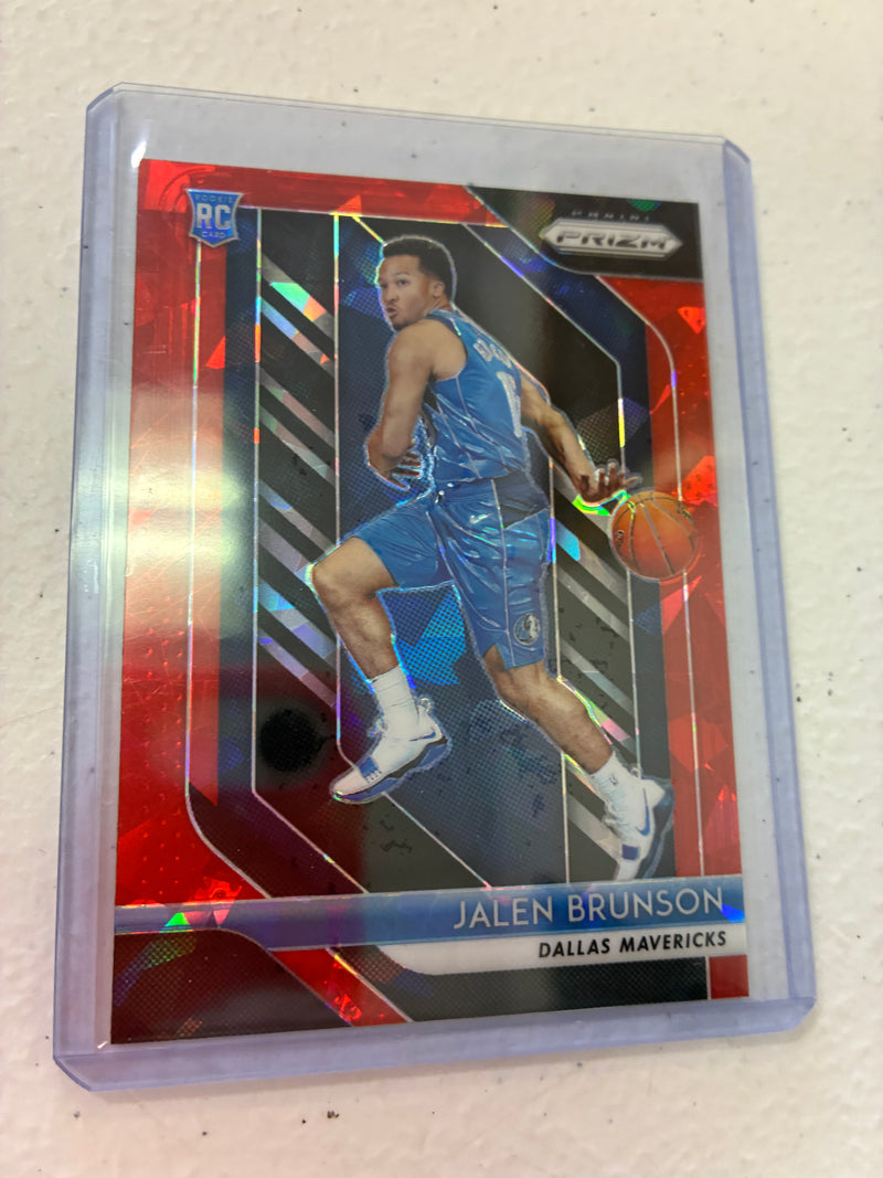 Jalen Brunson Red Ice RC 2018-19 Prizm NM