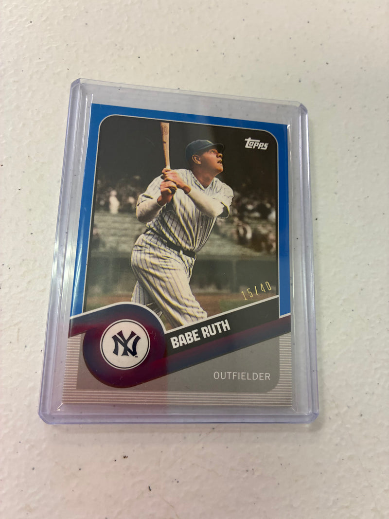 Babe Ruth /40 2020 Brooklyn Collection NM