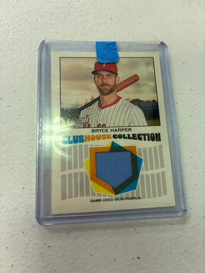 Bryce Harper Clubhouse Collection Patch 2026 Heritage NM