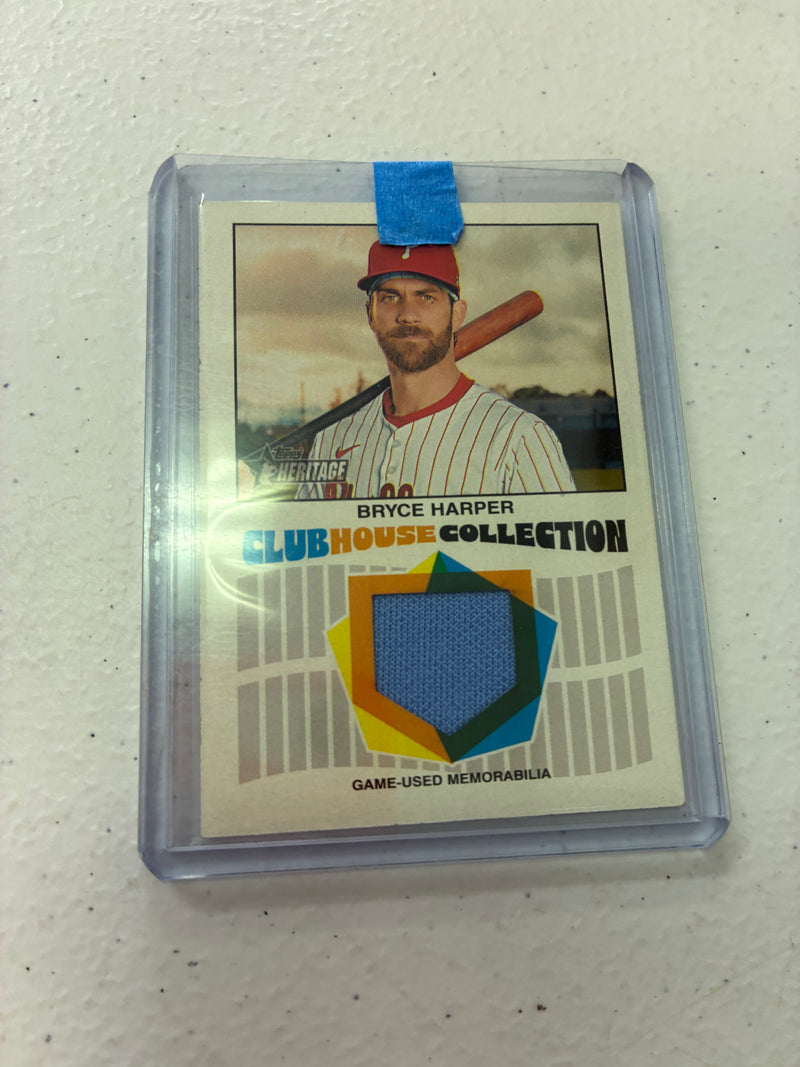 Bryce Harper Clubhouse Collection Patch 2026 Heritage NM