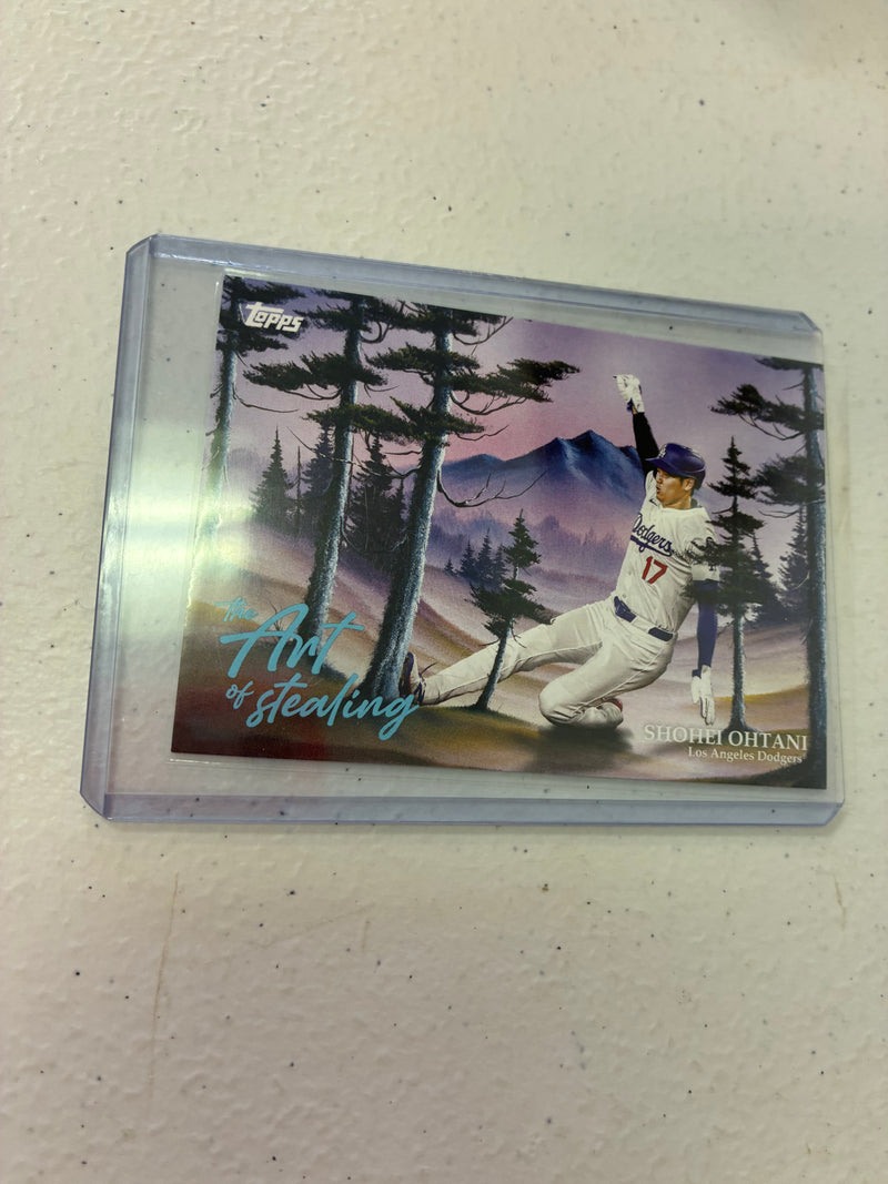 Shohei Ohtani The Art of Stealing SSP 2025 Topps Joy of Baseball NM