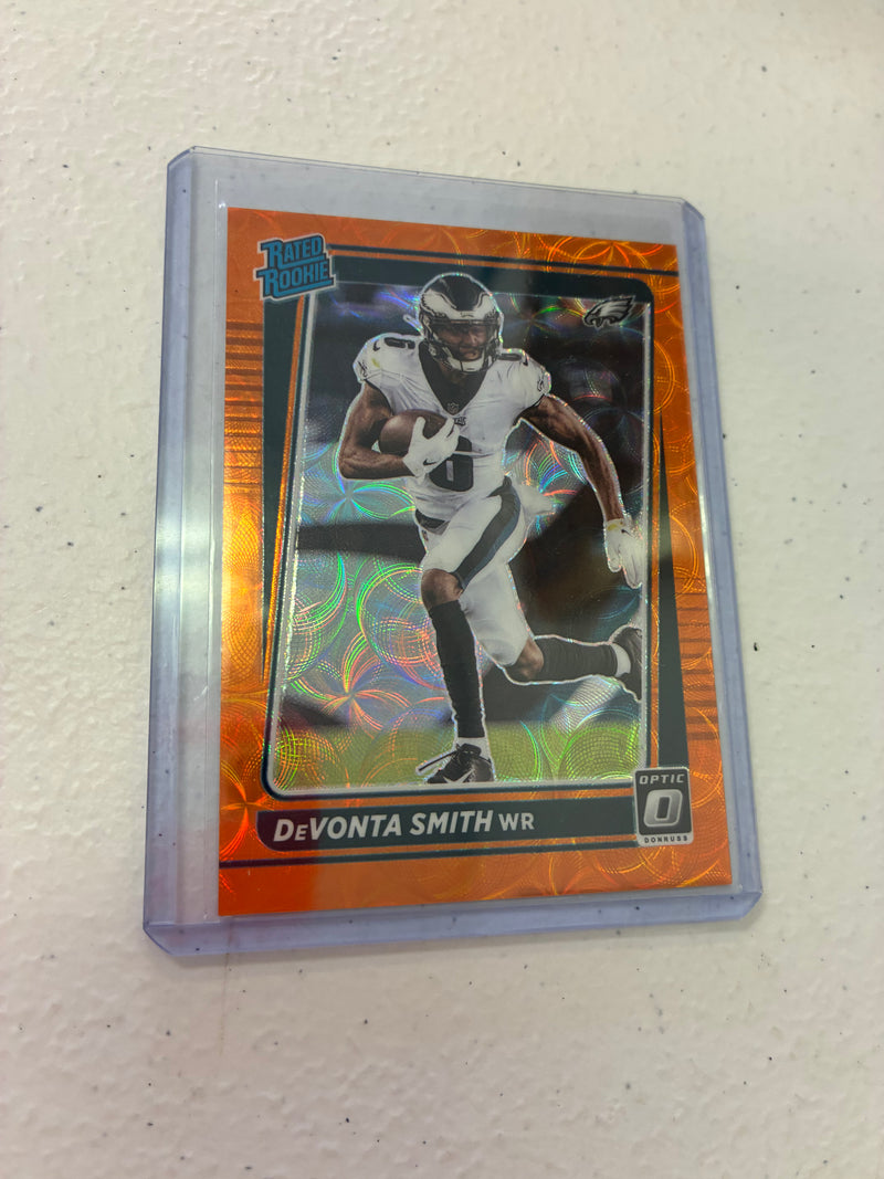 DeVonta Smith /79 Orange Scope RC 2021 Optic NM