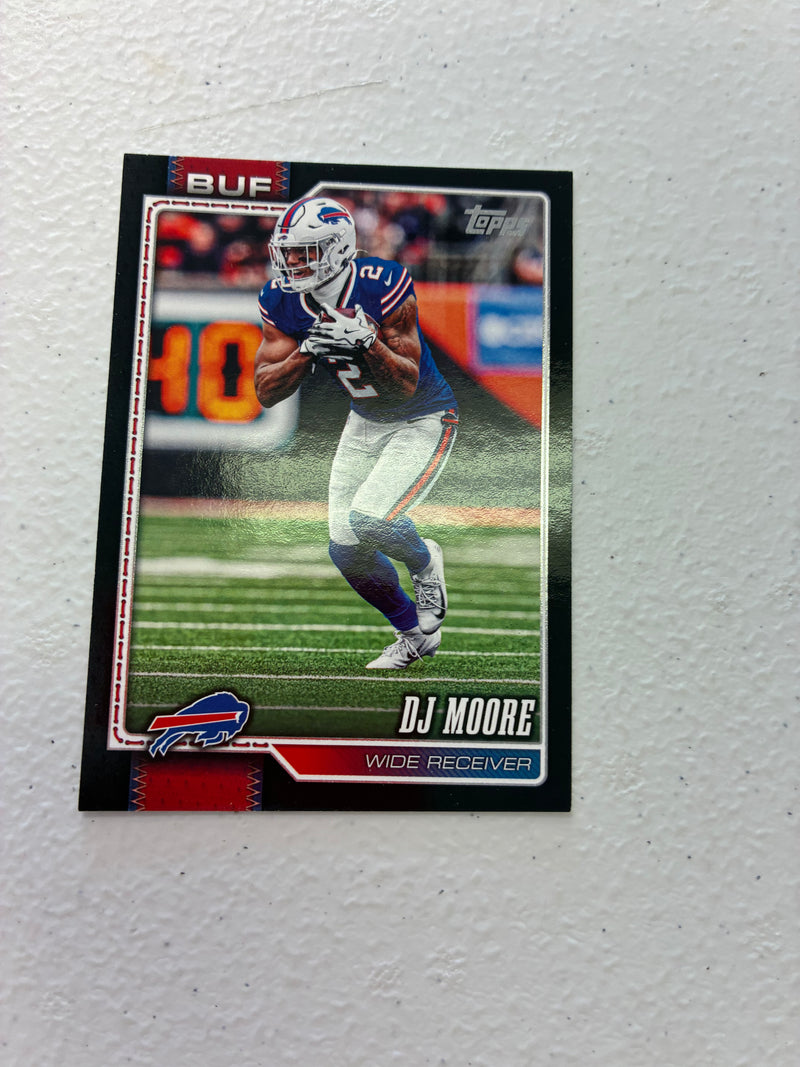 DJ Moore Black /70 2026 Topps NM