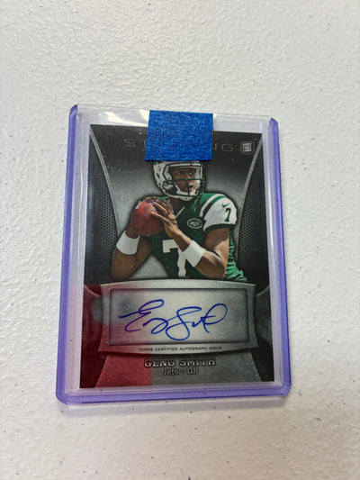 Geno Smith 2013 Bowman Sterling Auto RC NM