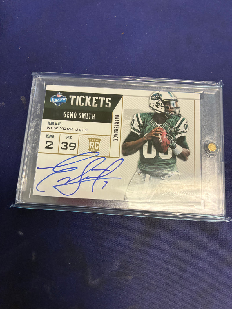 Geno Smith 2013 Prestige RC Auto On Card NM