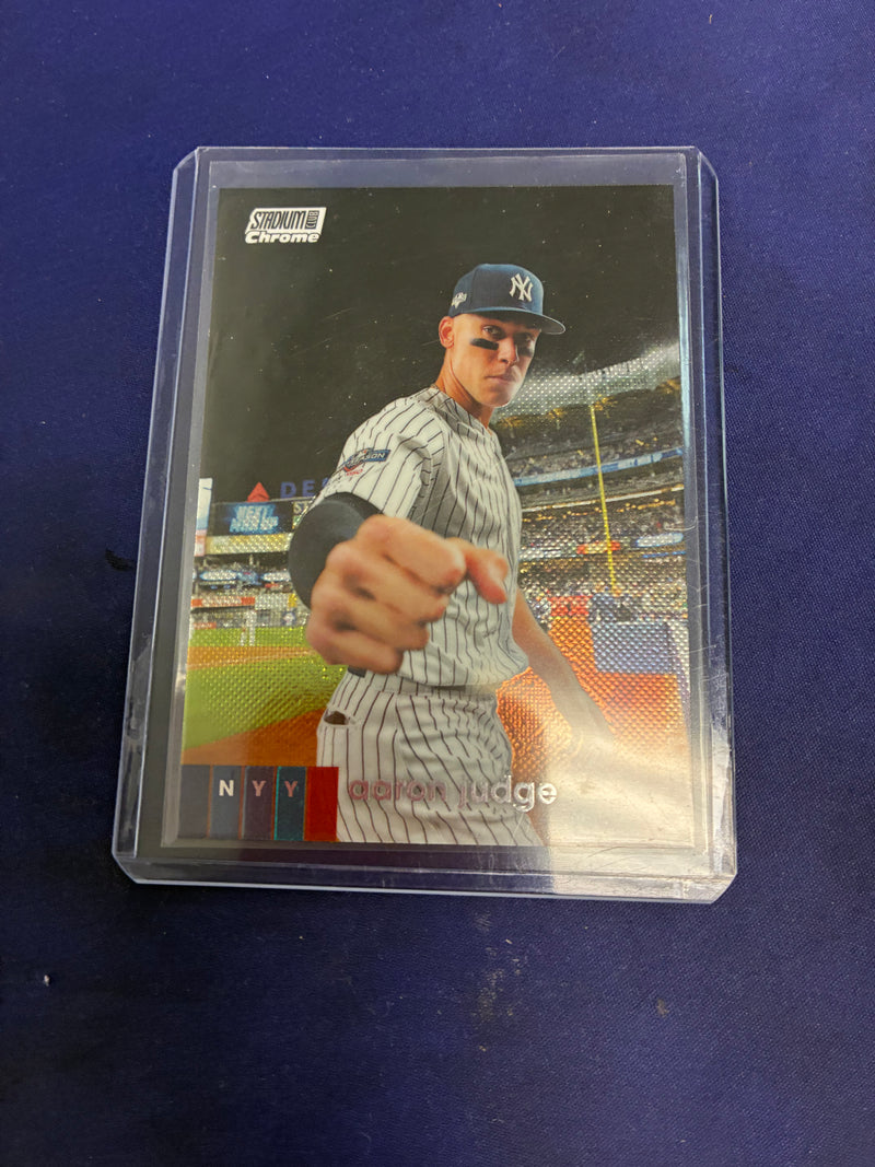 Aaron Judge #138 2020 Topps Stadium Club NM