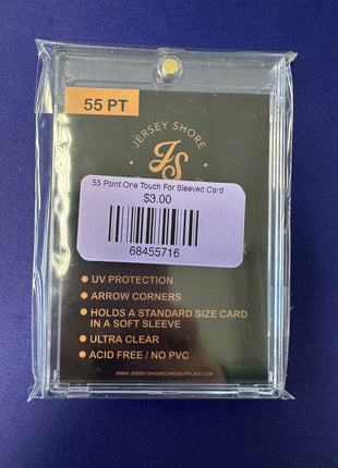 55 Point One Touch For Sleeved Card