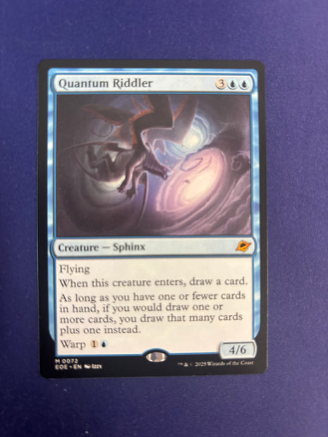 Quantum Riddler EOE 0072