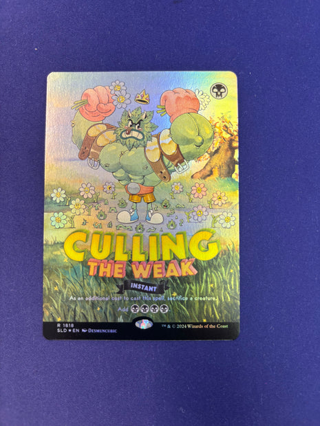 Culling the Weak Foil SLD 1818