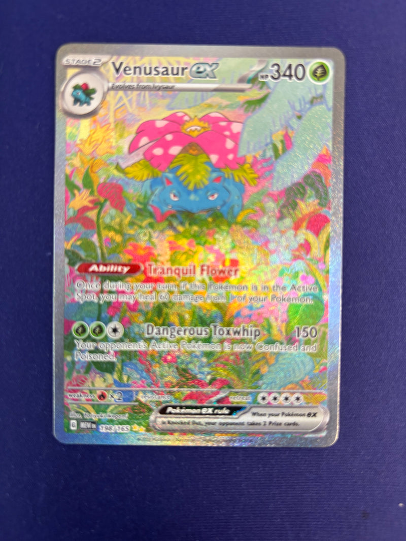 Venusaur ex 198/165 Scarlet & Violet 151