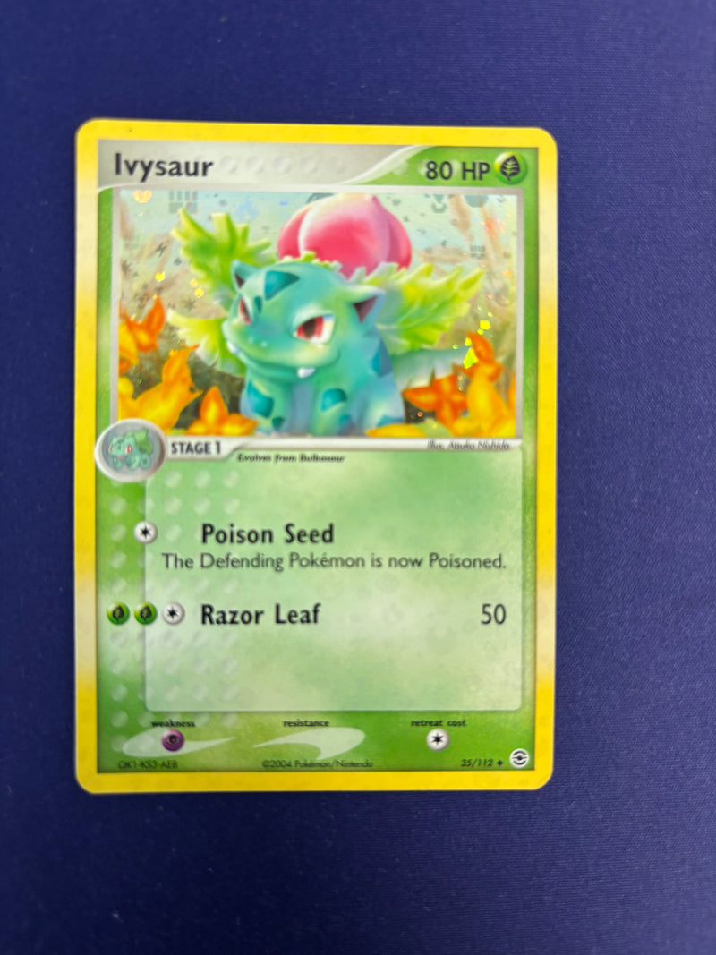 Ivysaur 35/112 MP Fire Red & Leaf Green
