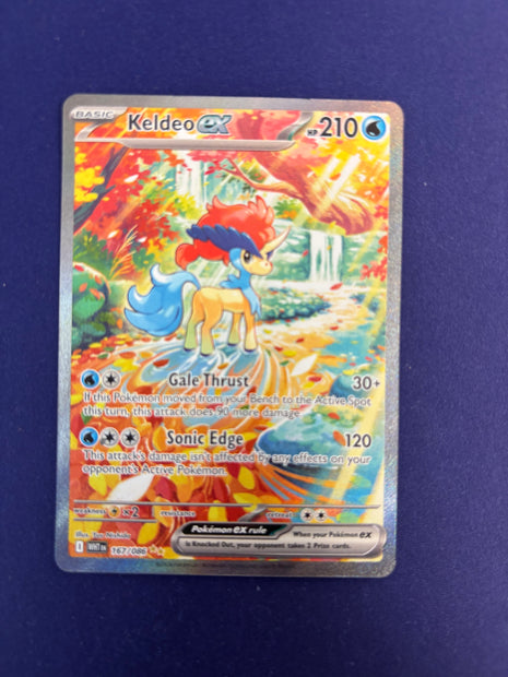 Keldeo EX WHT 167