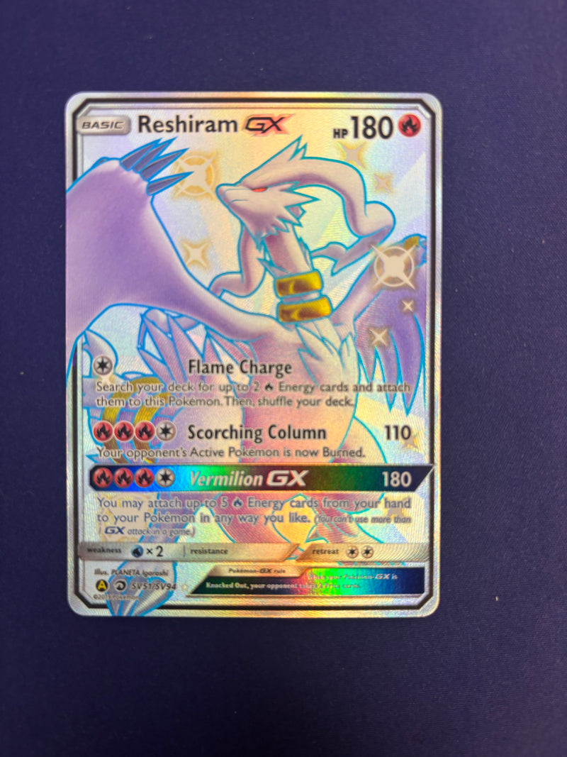 Reshiram GX 51/94 Shiny Vault