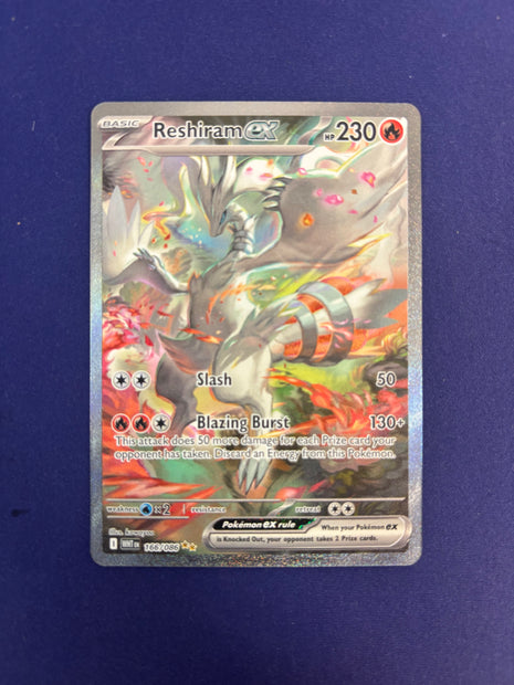 Reshiram EX WHT 166