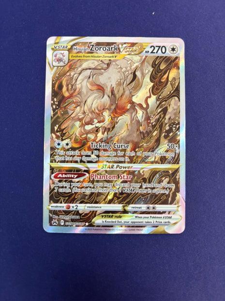 Hisuian Zoroark Vstar CRZ GG56
