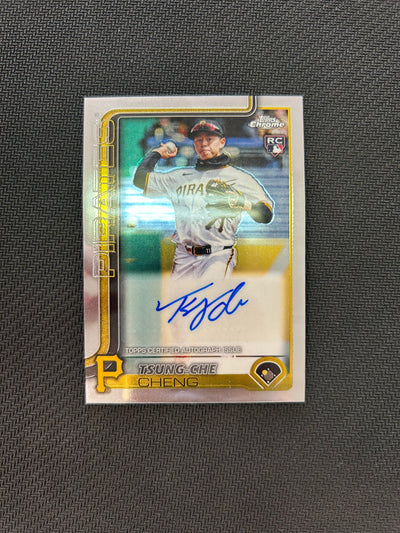 Tsung-Che Cheng #AC-TCG - 2025 Topps Chrome Update Autograph Baseball NM