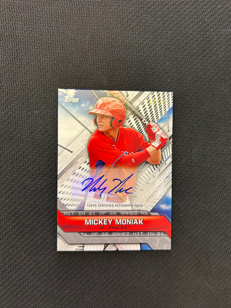 Mickey Moniak /15 AUTO 2017 Tops NM
