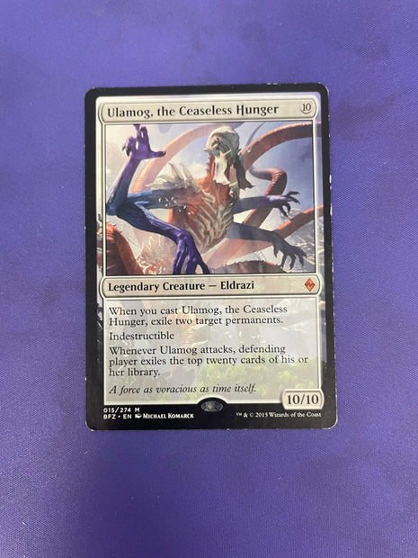 Ulamog, the Ceaseless Hunger BFZ 015/274