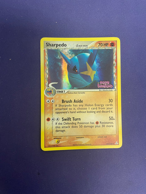 Sharpedo Reverse Holo 53/110 EX Holon Phantoms (LP)