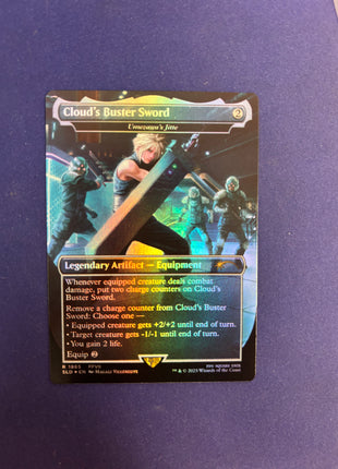 Cloud's Buster Sword Foil SLD 1865
