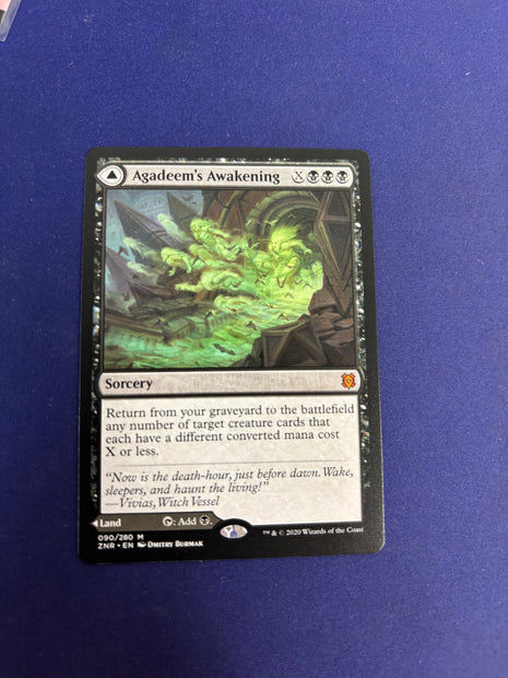 Agadeem's Awakening // Agadeem, the Undercrypt ZNR 90