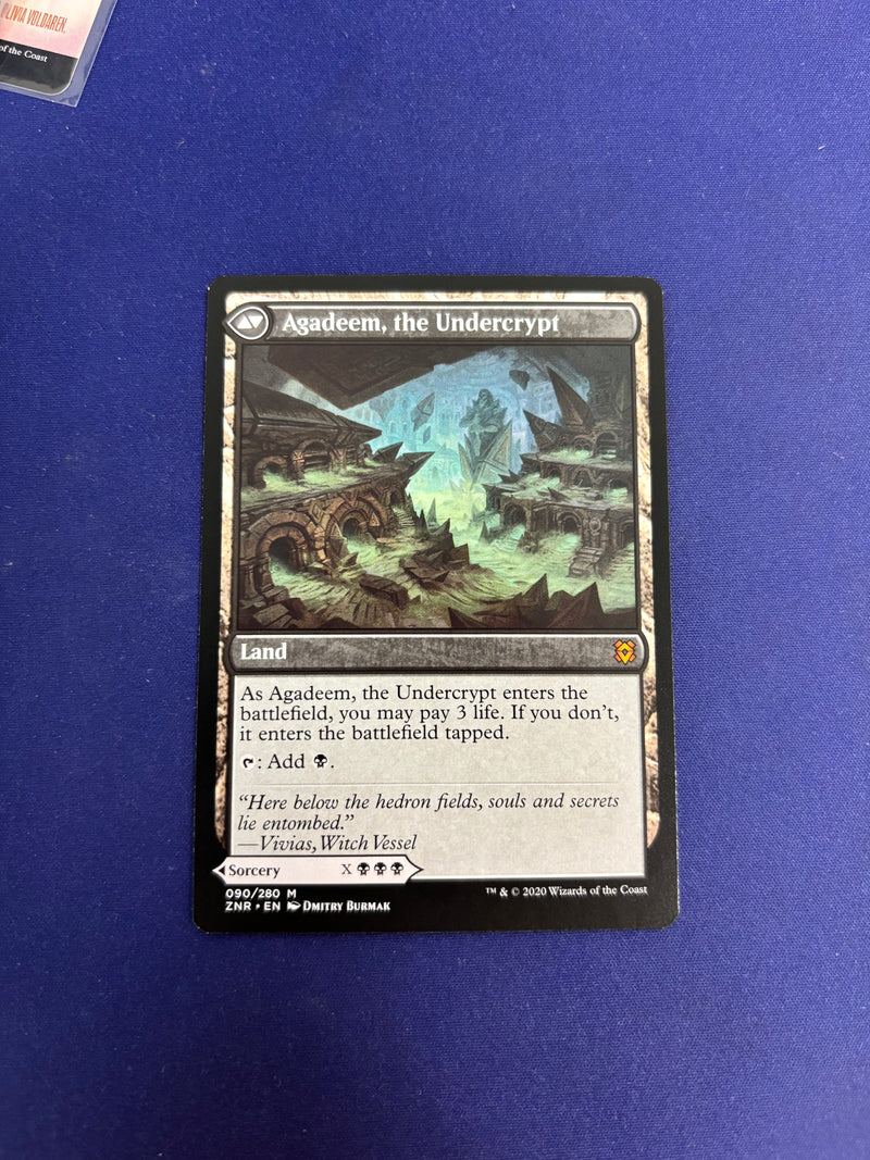 Agadeem's Awakening // Agadeem, the Undercrypt ZNR 90