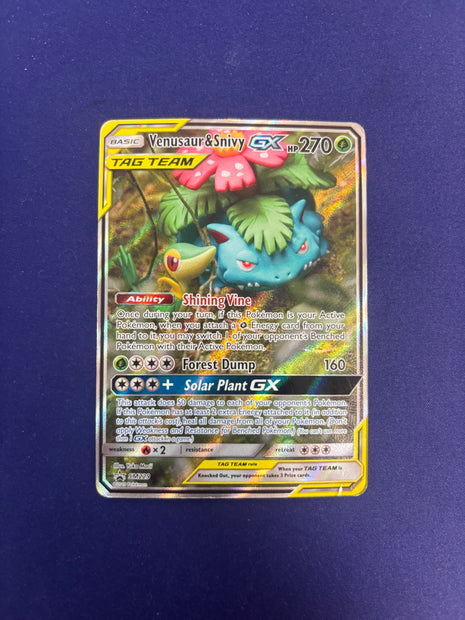 Venusaur & Snivy GX sm229/ - Promo LP