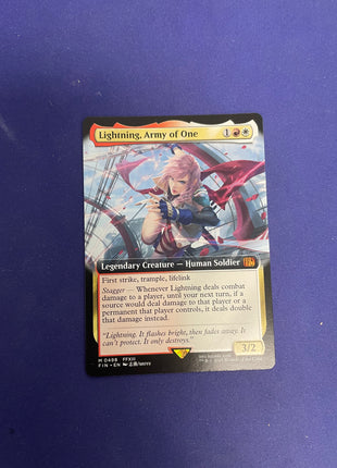 Lightning, Army of One 0498 FIN