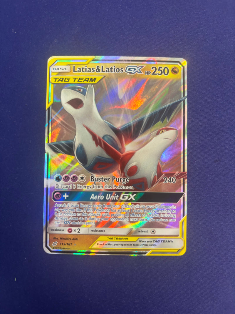 Latias & Latios GX 113/181 - Team Up (TEU)