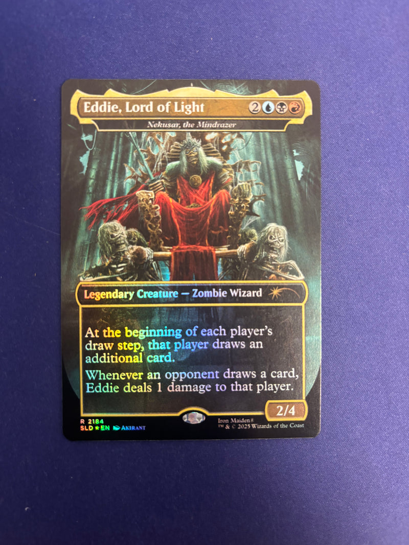 Eddie, Lord of Light // Nekusar, the Mindrazer - SLD 2184